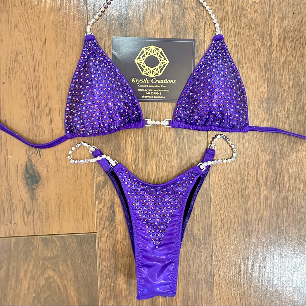 Electric Purple Competition Bikini